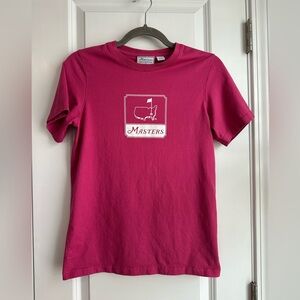 Masters Collection Women’s Short Sleeve Logo Tee Pink Size M